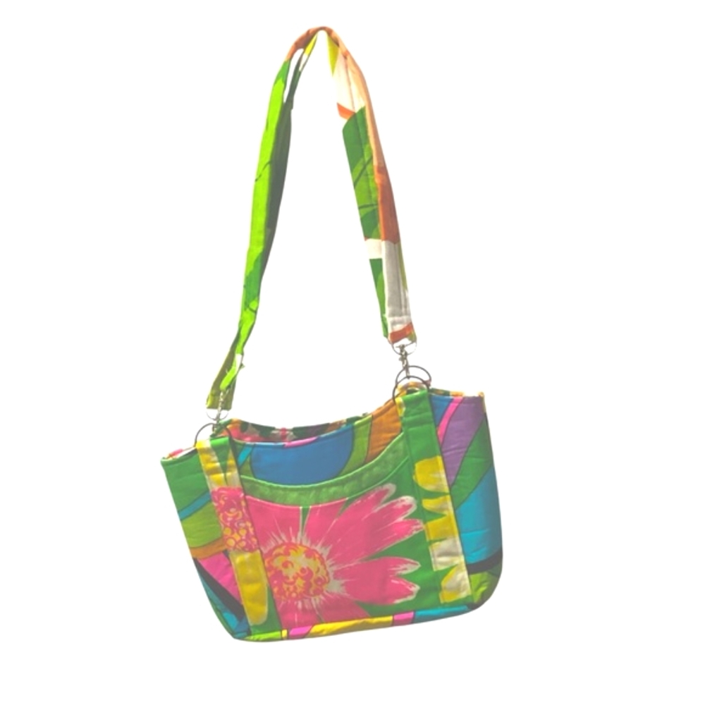 Colorful Floral Tropical  Women's Bag